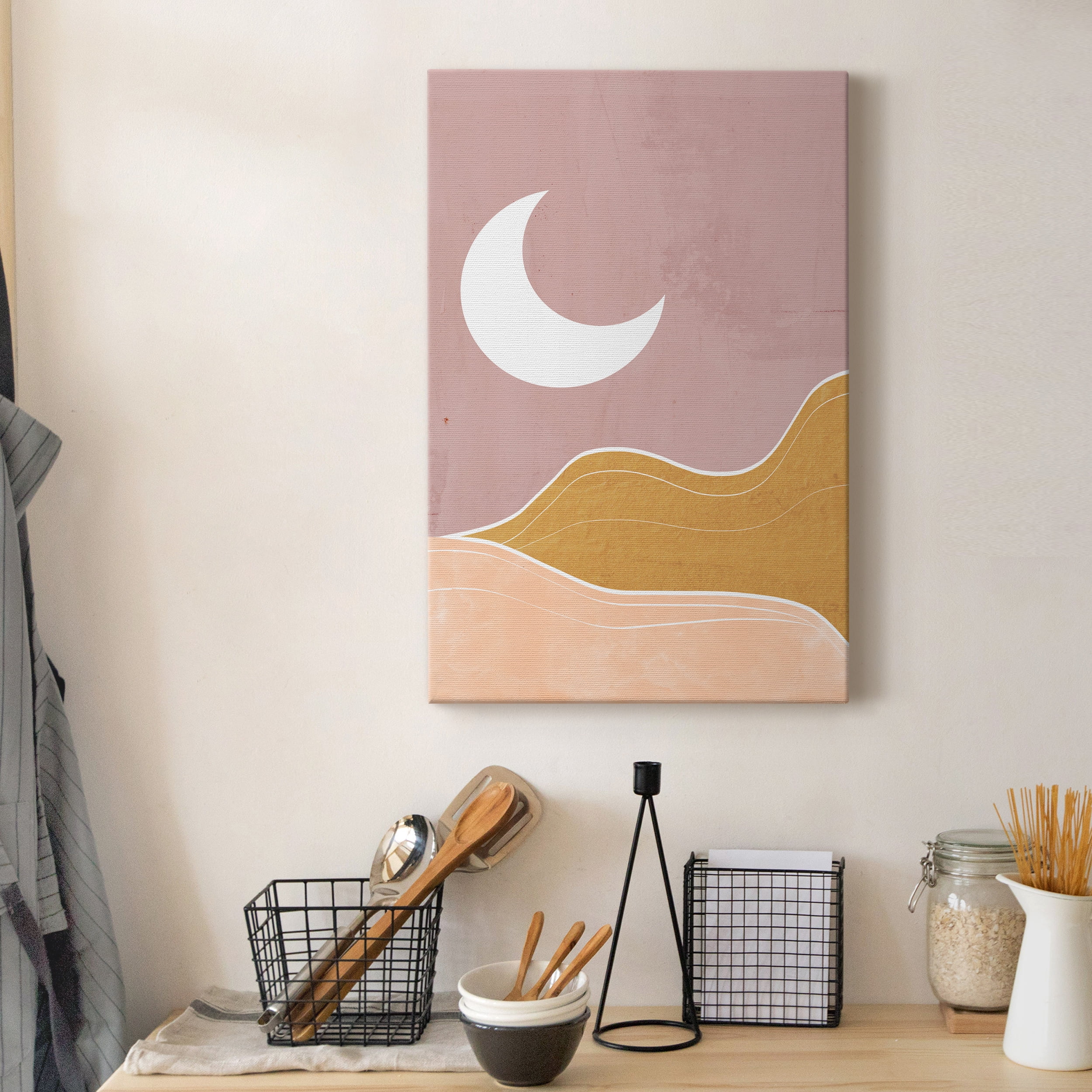 Sedona Moon Premium Gallery Wrapped Canvas - Ready to Hang - 32 x 48