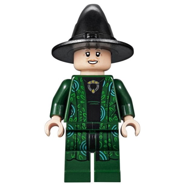 Lego Harry Potter Hogwarts Professor Minerva McGonagall Minifigure 75954 
