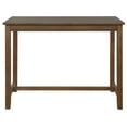 thumbnail image 2 of Riverbay Furniture 36" Wood Counter Height Pub Table in Rustic Brown, 2 of 6