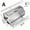 A, variant on 100Fens Stainless Steel Rotisserie Grill Roaster Drum Oven Basket Oven Roast Baking Rotary for Peanut Dried Nut Coffee Beans BBQ