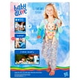 Baby Alive Baby Go Bye Bye Brown Hair Talking Baby Doll, 6 Doll