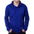 thumbnail image 1 of Playera Manga Larga Calada Stretch Delgada Con Gorro., 1 of 1