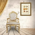 thumbnail image 3 of Wild Apple Portfolio 25x32 Gold Ornate Wood Framed with Double Matting Museum Art Print Titled - Peaches I, 3 of 4