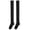 W200 Black, variant on Likimi Fuzzy Fleece Socks For Women Solid Color Over The Knee Winter Warm Soft Casual Sleep Socks Size One Size
