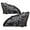 Smoke/Amber, variant on Bryght Halogen Black Amber Trims Headlights Bulb fits for 2004-2009 Lexus RX330 RX350
