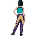 thumbnail image 3 of LumiFest G'irl's Halloween Costume, Pop Singers Idol Group Fancy Dress up Outfit with Tank Top & Pants, Halloween Cosplay Stage Performance Suit for Carnival & Party Events, 3 of 7