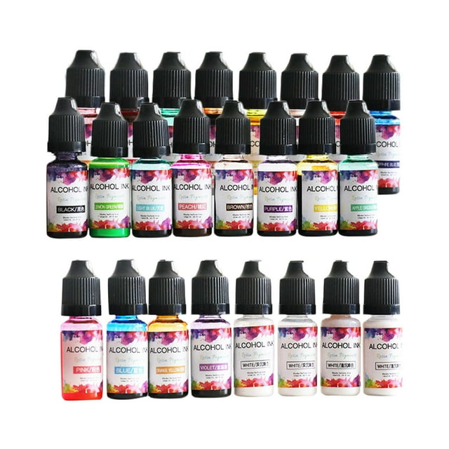Darling Baby Alcohol Ink 26 Colors High Concentrated for Making Epoxy