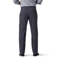 thumbnail image 2 of Men's Lee Performance Series Extreme Comfort Khaki Straight-Fit Flat-Front Pants Charcoal, 2 of 3