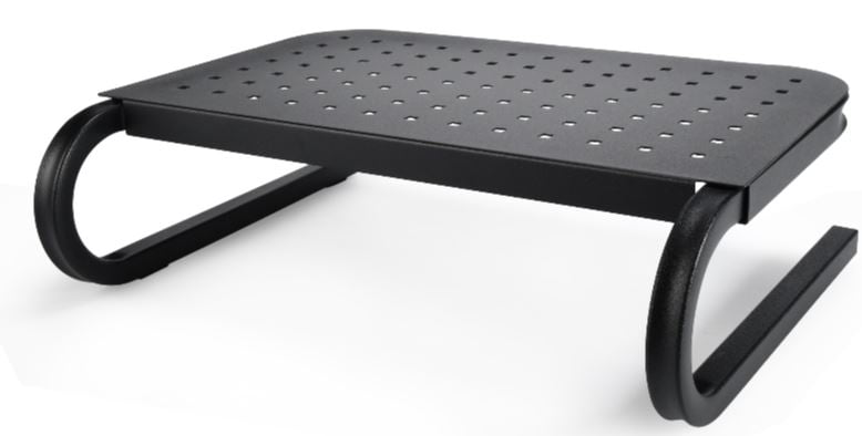 onn. Metal Laptop/Monitor Stand, holds up to 80 lbs
