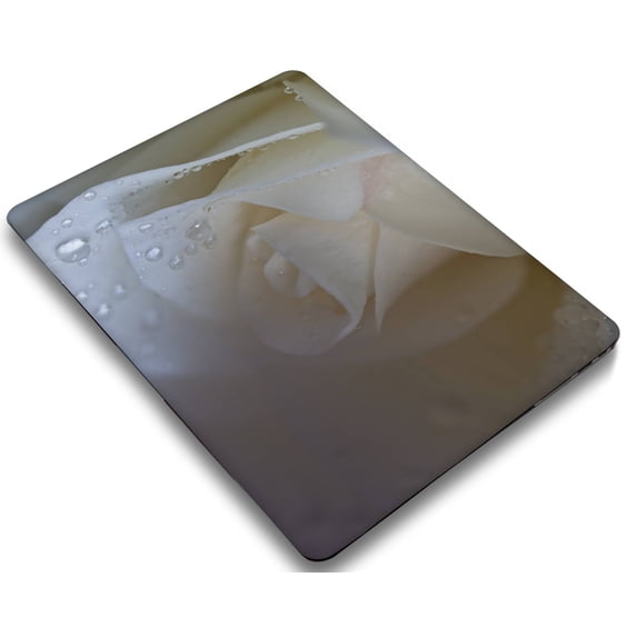 KSK KAISHEK Hard Shell Cover Only for MacBook Pro 15 inchs with Retina Display Touch Bar + Black Keyboard Cover Model: A1990&A1707 (Flower 0559)