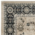 thumbnail image 4 of SAFAVIEH Lyndhurst Janel Traditional Bordered Area Rug, Light Beige/Anthracite, 4' x 6', 4 of 6