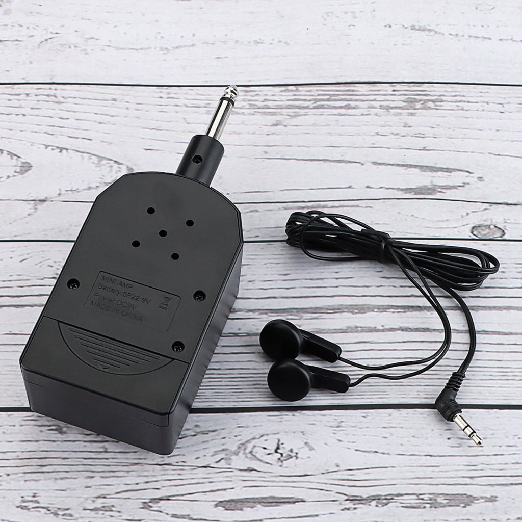 Pocket Amplifier With Big Speaker Light weight Guitar Headphone Amp Enduring
