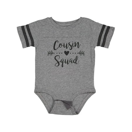 

Inktastic Cousin Squad Gift Baby Boy or Baby Girl Bodysuit