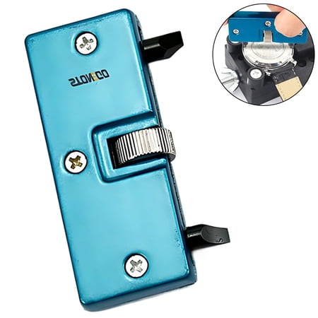 JJYY 1PC/2Pcs Watch Case Opener Repair Tool Kit - Professional Watch Back Remover for Battery Replacement and Watch Repair, Easy-to-Use Watch Opening Tool (Blue)