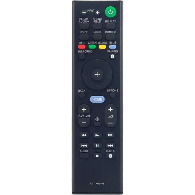 Control Remoto RMT-AH240E Compatible con Cine en Casa HT-XT2 HT-CT790 HT-NT5 SA-CT790 Infrarrojo
