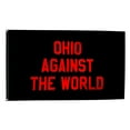 thumbnail image 3 of Bayyon Ohio Against The World Flag Save America Ryan Day Flag Banner with Grommets 3x5Feet Man cave Decor Black/red, 3 of 5
