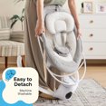 thumbnail image 5 of HARPPA Baby Swing for Infants with Remote Control, 5 Sway Speed, 10 Lullabies, Gray, 5 of 11