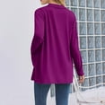 thumbnail image 4 of Breathable Womens Long Sleeve Cardigan Open Front Lightweight Cover Up For Summer Beach Office Wear, 4 of 7