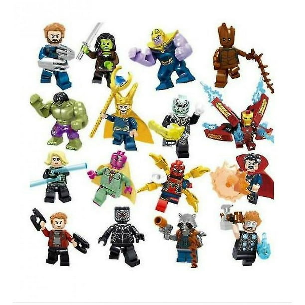 Marvel super heroes avengers 3 infinity war action figure lego compatible set sales