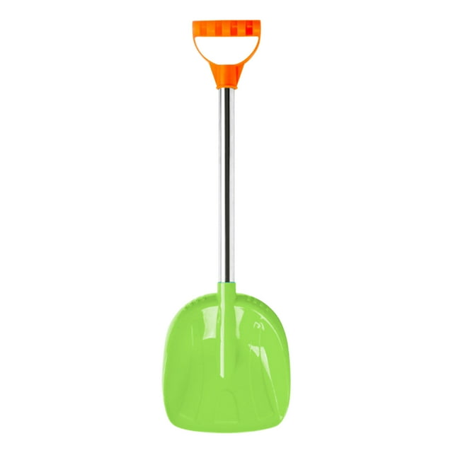 Pelle à Neige pour Enfants Pelle à Neige pour Enfants avec Manche en Acier Inoxydable, Poignée en D, Manche en Métal Robuste, Pelle à Neige de 23 Pouces Pelle à Neige en Métal