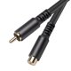 thumbnail image 4 of Cable de ExtensióN RCA Cable de Audio y Video RCA Cable RCA Macho una Hembra para Altavoz, Subwoofer, CáMara, HDTV, Amplificador, 1.8M, 4 of 5