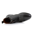 thumbnail image 5 of Polar Fox Brooke MPX806061 Woolen and Synthetic Leather Lace-up Fashion Dress Boots with Zipper Closure, Black, Size 6.5, 5 of 7