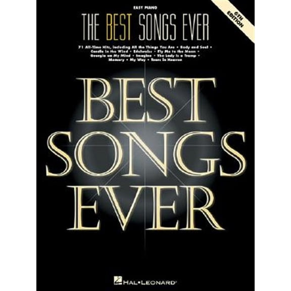 Pre-Owned The Best Songs Ever: 71 All-Time Hits (Paperback) 079357739X 9780793577392