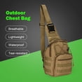 thumbnail image 3 of Ndcxsfigh Sling Pack 600D Nylon Pecho Bandolera Hombro Organizador Bolsas (Barro), 3 of 9