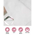 thumbnail image 6 of Spring Pink Roses Kitchen Dish Towels for Drying Dishes Set of 3, Pastoral Eucalyptus Leaves Brown Wooden Waffle Weave Microfiber Hand Tea Bathroom Towels Quick Dry & Absorbent Towel 15.7x23.6, 6 of 7