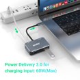 thumbnail image 4 of atolla USB C Hub, 3.0 HUB with 60W Quick PD Charging for MacBook, iPad Pro and More, 4 of 5