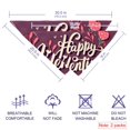 thumbnail image 2 of Valentine's Day Light and Breathable Chiffon Yarn Dog Scarf Set of 2 - Pack of Two Pet Collars 16x16x22.8in and 20.9x20.9x30in Sizes, 2 of 5