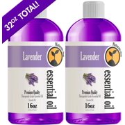 2 Pack - Bulk Size Lavender Essential Oil (32 Ounce Bottle) - Therapeutic Grade Essential Oil - 2 Pack of 16oz Bottles