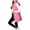 A03_Pink, variant on Towmus Long Puffer Vest for Women Winter Lightweight Hooded Zip Up Sleeveless Down Jackets Quilted Warm Cotton Padded Waistcoat Outerwear with Pockets