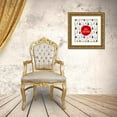 thumbnail image 3 of Atelier B Art Studio 15x15 Gold Ornate Wood Framed with Double Matting Museum Art Print Titled - MERRY CHRISTMAS - EN, 3 of 4