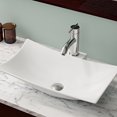 thumbnail image 2 of Polaris V240-W White Porcelain Vessel Sink, 2 of 2