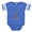 Royal Blue, variant on CafePress - Milk Snake - Cute Infant Baby Football Bodysuit