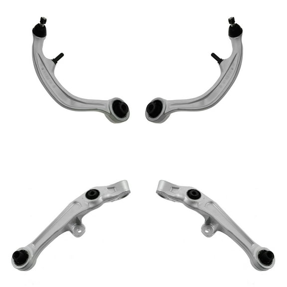 TRQ Front Lower Control Arm Kit SET of 4 for Nissan 350Z G35 2dr Coupe RWD PSA62413