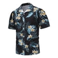 thumbnail image 1 of Camisa Manga Corta De Playa Casual Con Botones Motivo Floral, 1 of 8