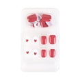 thumbnail image 1 of Minnieouse Paster de cobertura completa de uñas falsas de goma de gelatina de uñas falsas para arte de manicura Juegos de manicura tipo 9 F741, 1 of 6