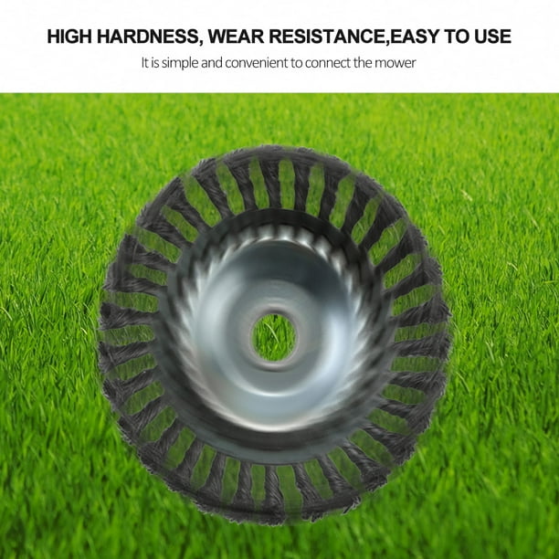 Wired round edge sale weed trimmer blade