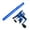 BL, variant on Pen Fishing Rod and Reel Combo Aluminum Alloy Mini Telescopic Pocket Fishing Rod Pole Spinning Reel Set