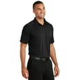 thumbnail image 4 of Port Authority Crossover Raglan Polo-M (Black), 4 of 6