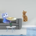 thumbnail image 2 of Bandeja De Escultura De Gato De Resina Moderna, Figura Decorativa Para Decoración Del Hogar, Mesa De Comedor, Armario, Estante, Joyería, Aperitivos, Entrada, Estantería, Sala De Estar,, 2 of 8