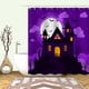 thumbnail image 4 of Organizadores y almacenamiento de armarios, Organización y almacenamiento, Contenedores de almacenamiento, Juego de cortina de ducha de Halloween de tela impermeable, Decoración de Halloween de castil, 4 of 8