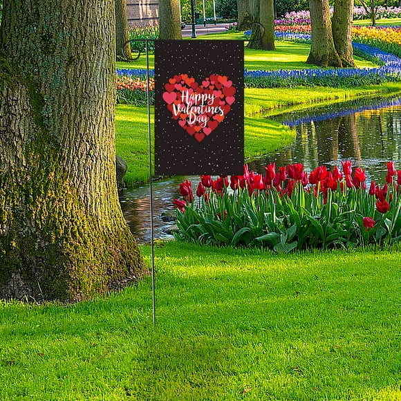 Last Chance Qaailabf Valentine's Day Garden Flag Festival Garden Flag