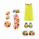thumbnail image 3 of Conjunto de Disfraces hawaiano Sunnimix Traje de falda Luau 80cm amarillo, 3 of 8