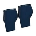 thumbnail image 3 of Ceceba Men's Shorts, Pack Of 2 - Boxer, Basic, Cotton, M-7Xl, Plain Dark Blue
 M (Medium), 3 of 8