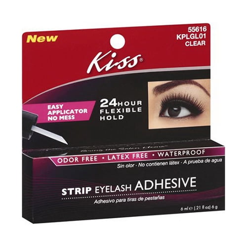 Ever EZ Lashes Strip Lash Adhesive Clear By Kiss, 1 Ea