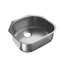 Proflo Pfuc307a Plomosa 23-3/16" Undermount Single Basin Stainless Steel Kitchen Sink -