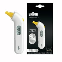 Braun Thermo Scan 3 Ear Thermometer, for Infant and Toddlers, FSA & HSA Eligible, White IRT3030US